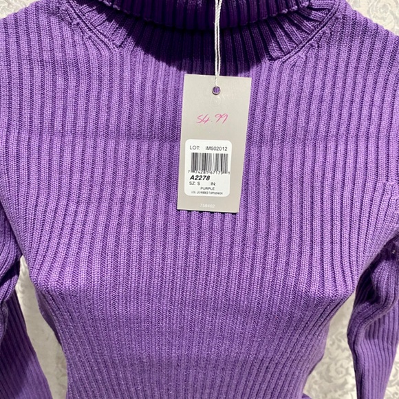Parasuco Vintage Turtleneck Sweater  Sz S - Picture 2 of 8